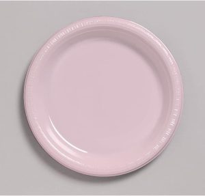 CC-PINK-plastic-plate-10-inch