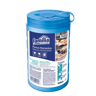 Familia Disinfectant Towel Blue Jar