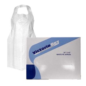 Apron Plastic White