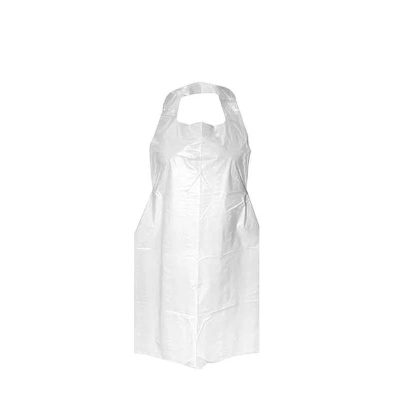 Apron Plastic White