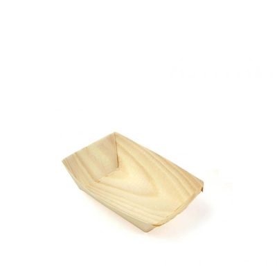 Mini Rectangular Wood Tray