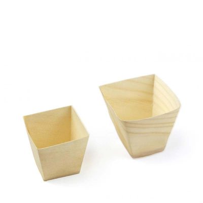 Sier Cup Wood Conical