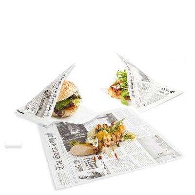 Grease Proof Paper Bag Newspaper