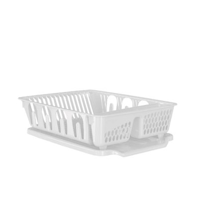 Imusa Dish Tray Drainer Set Black