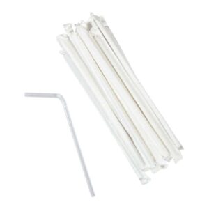 Flex Straw 7 5/8 Jumbo Wrapped
